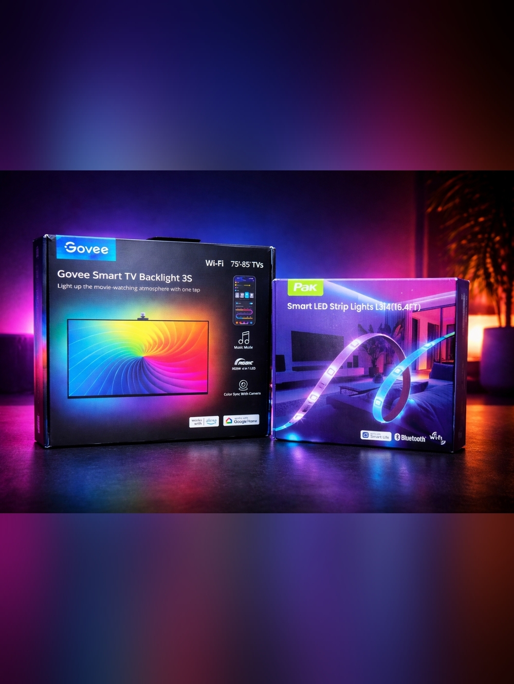 Smart GOVEE/PAK LED Home  Bundle